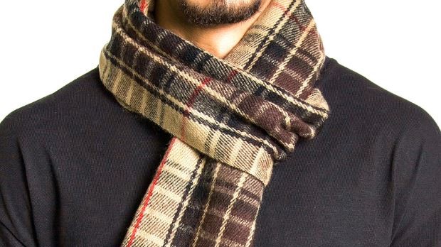 How to tie a men's scarf - Top 7