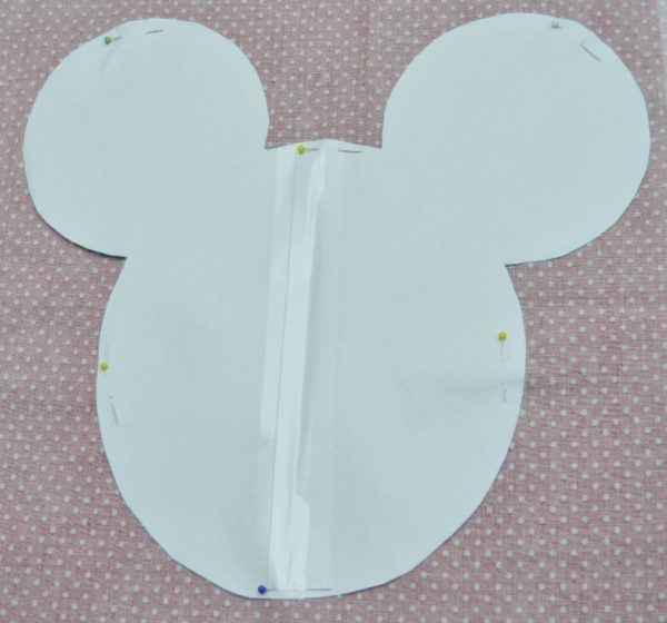 Jak ušít polštářek Mickey Mouse