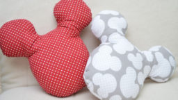 Jak ušít polštářek Mickey Mouse