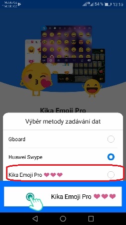 Jak přidat nové emotikony na android telefon