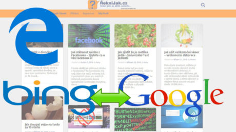 Jak nastavit google jako výchozí vyhledávač v Microsoft Edge