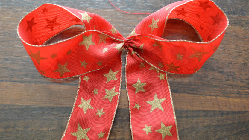 Jak vyrobit mašli na věnec