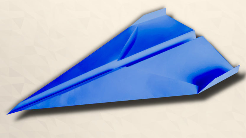 Klasická vlaštovka - Jak složit vlaštovku z papíru - ORIGAMI