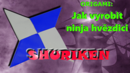 Shuriken - jak vyrobit origami ninja hvězdici