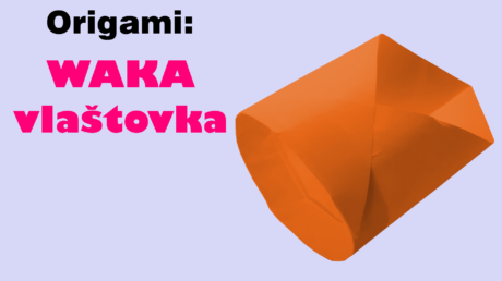 Trubková vlaštovka - jak vyrobit waka papírovou vlaštovku