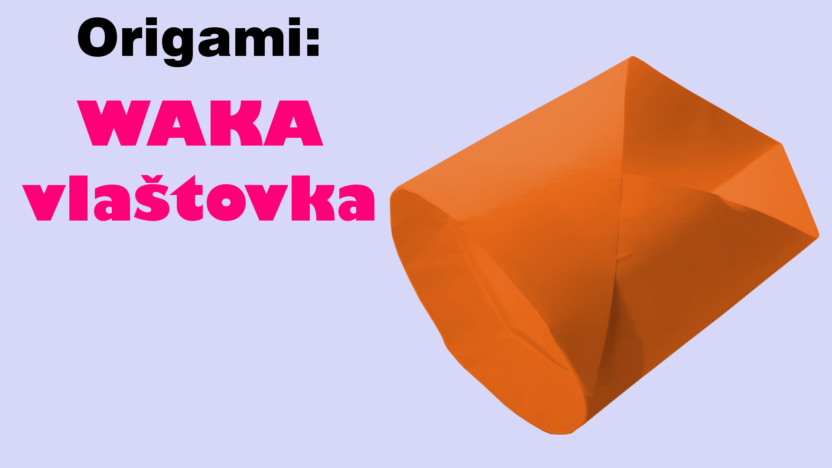 Trubková vlaštovka - jak vyrobit waka papírovou vlaštovku