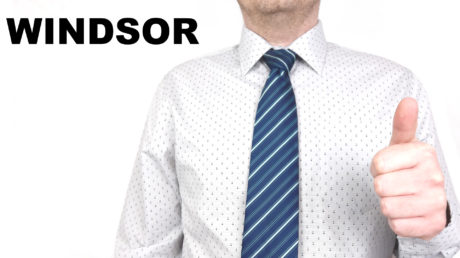 Jak se váže kravata - Windsor uzel