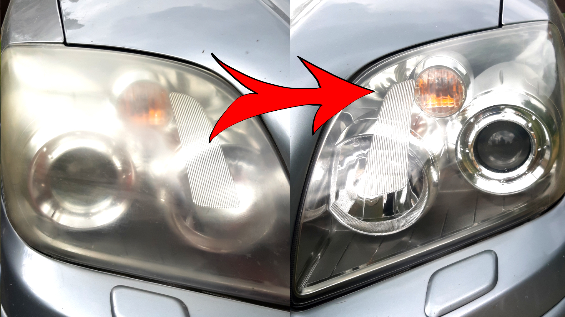 Jak Vyčistit Světla u Auta | Trvalá Renovace Světlometů