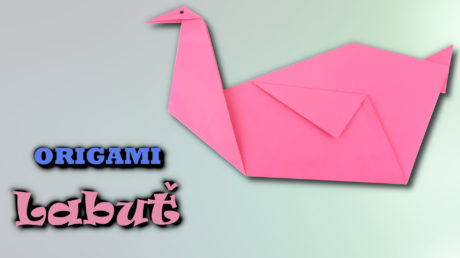 Origami Labuť | Jak vyrobit labuť z papíru