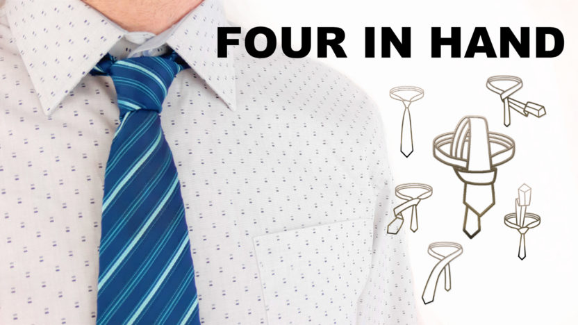 Jak uvázat kravatu Four in hand