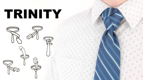 Jak uvázat kravatu - uzel TRINITY