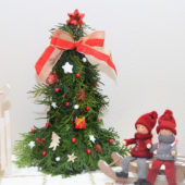 Vánoční dekorace - Stromeček z větví tůje