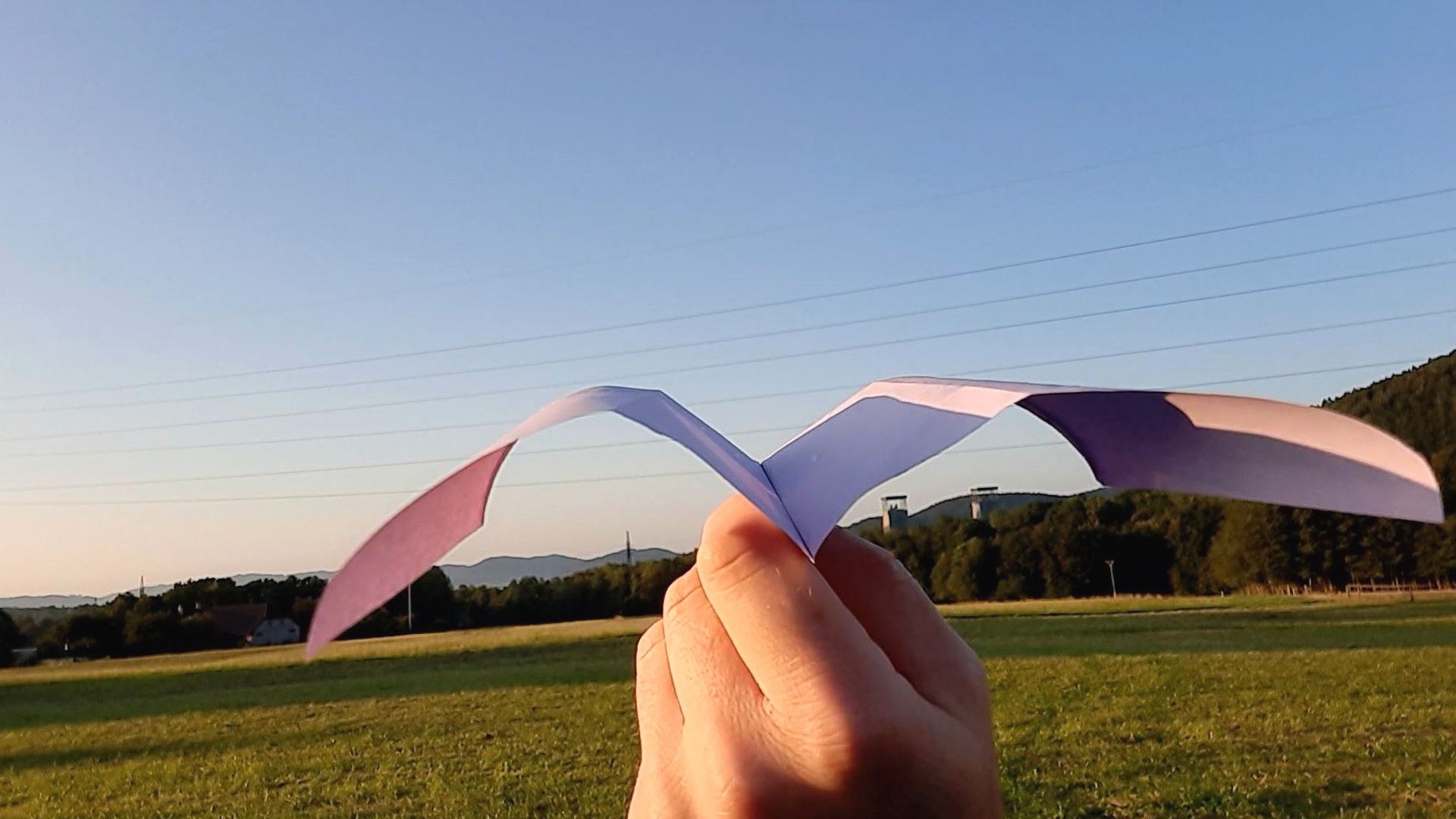 Vlastovka racek - Nejlepší vlaštovka z papíru